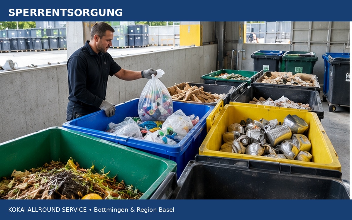 Sperrgutentsorgung