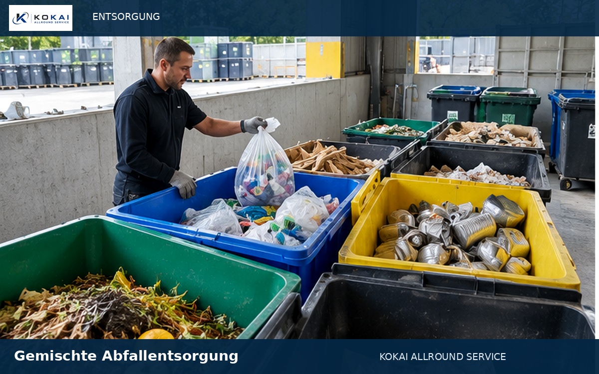 Gemischte Abfallentsorgung