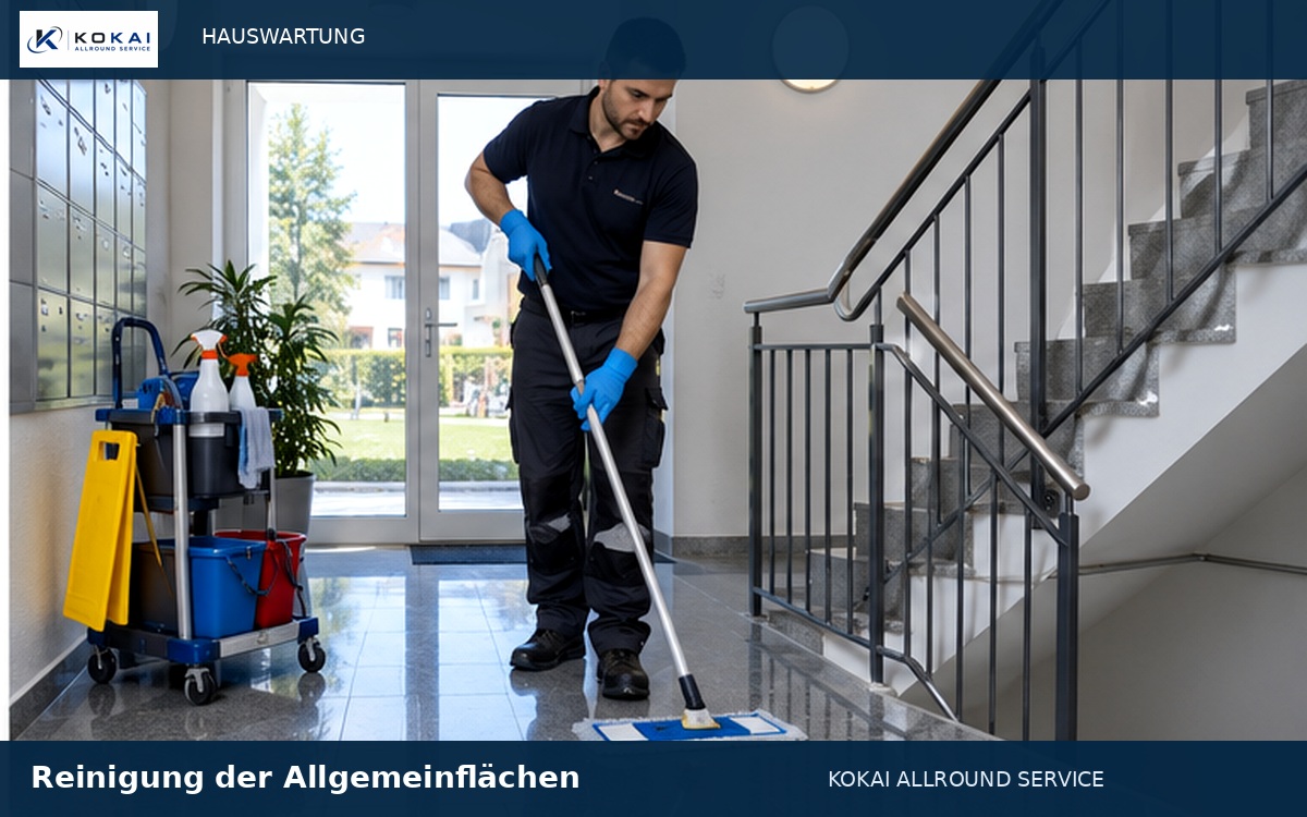 Reinigung der Allgemeinflächen